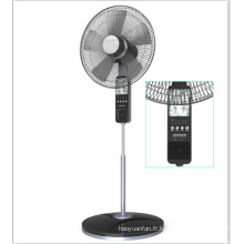 Ventilateur de stand de CC de batterie de 16 pouces 2 d&#39;acide-plomb